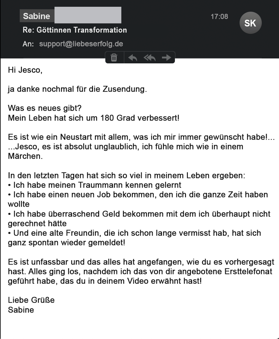 GT Testimonial Sabine